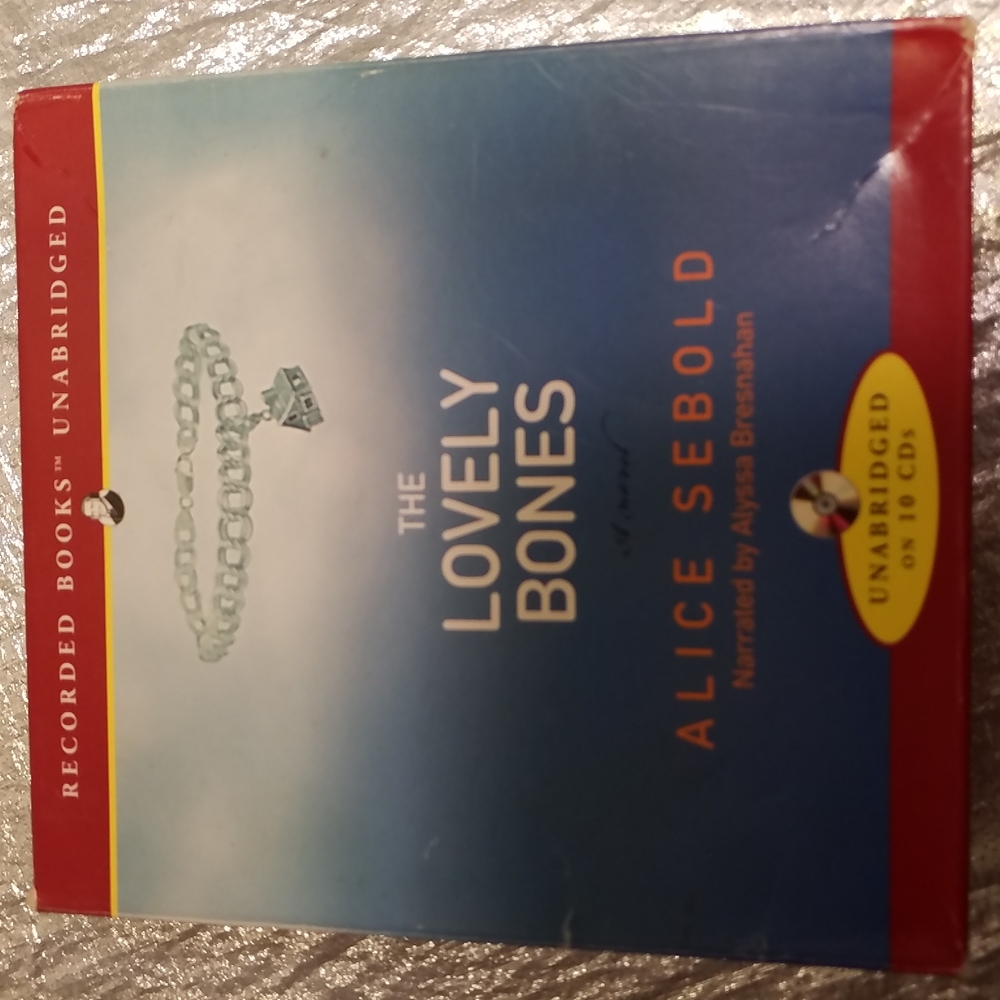 3/$15 Audiobook CD THE LOVELY BONES By Alice Sebold